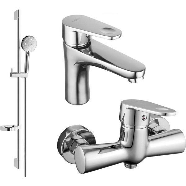 Mexen Kama DS75 Set Doccia, Cromo - 72504DS75-00-image