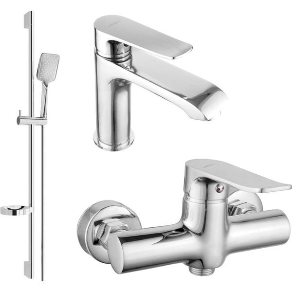 Mexen Pecos DS62 Set Doccia, Cromo - 72704DS62-00-image