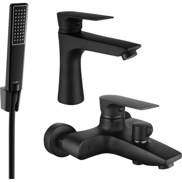 Mexen Axel R72 Set Da Bagno, Nero - 73803R72-70-image