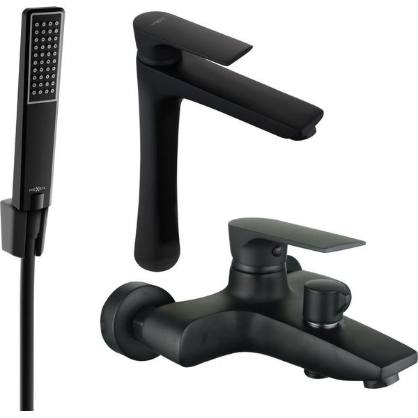 Mexen Axel R72 Set Da Bagno, Nero - 73813R72-70-image