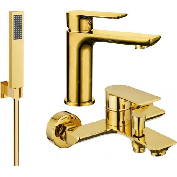 Mexen Alfa R02 Set Da Bagno, Oro - 745703R02-50-image