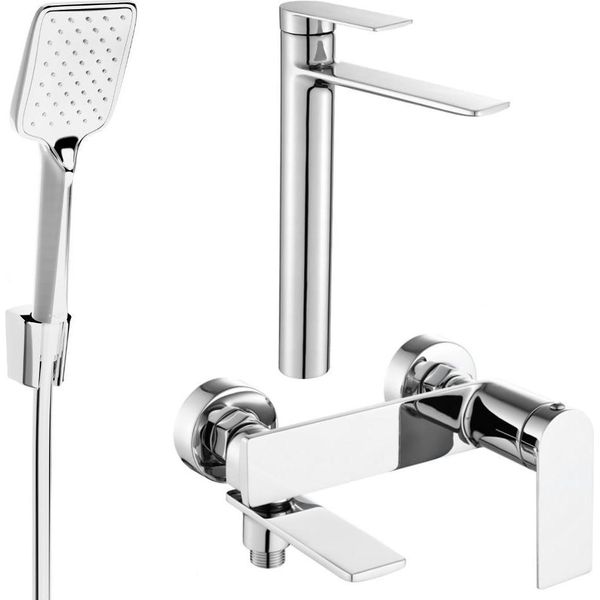 Mexen Zero R62 Set Vasca Da Bagno, Cromo - 71113R62-00-image