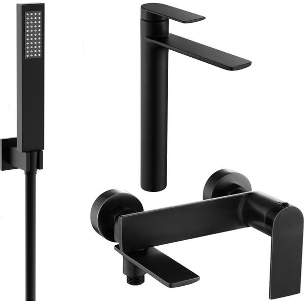 Mexen Zero R02 Set Da Bagno, Nero - 71113R02-70-image