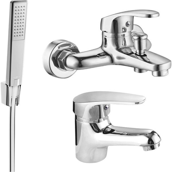 Mexen Erica R72 Set Da Bagno, Cromo - 746403R72-00-image