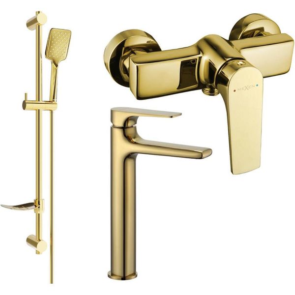 Mexen Lynx DF62 Set Doccia, Oro - 745914DF62-50-image