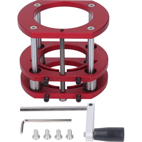 Base Di Sollevamento Per Router, Lega Di Alluminio, Acciaio Inox, Sistema Di Sollevamento Del Piano Di Lavoro A 4 Griffe-image