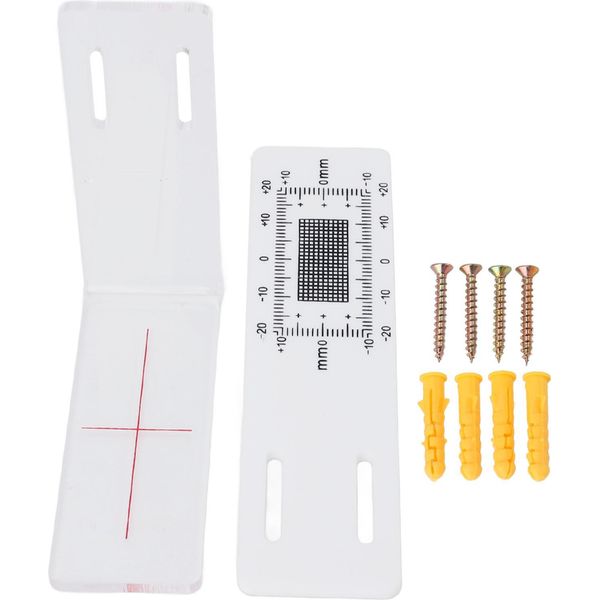 Monitoraggio Delle Fessure, Dispositivo Di Misurazione Standard In Acrilico Abs Accurato Per Gli Angoli-image