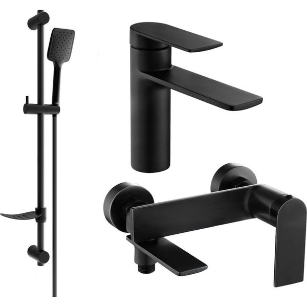 Mexen Zero DF62 Set Da Bagno, Nero - 71103DF62-70-image