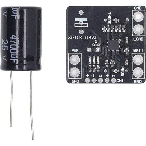 Modulo Di Carica Della Batteria Al Litio MCP73871 Scheda Di Carica Degli Ioni 4,2 V 1 A-image