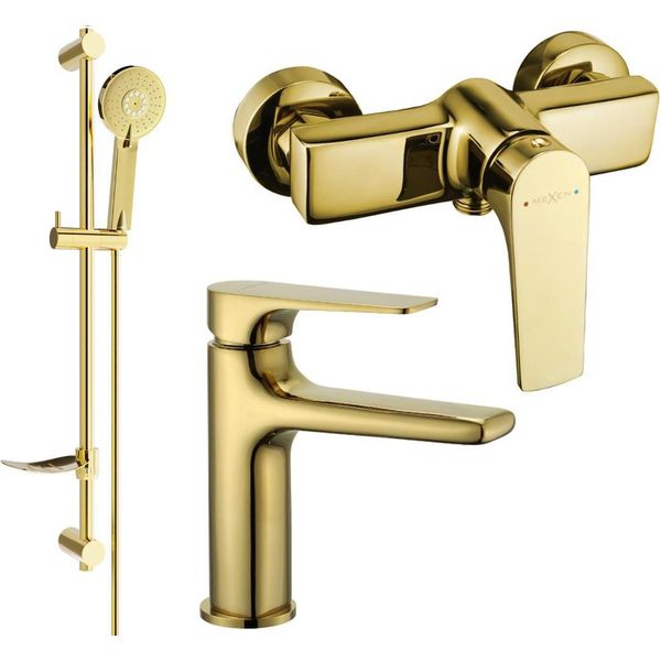 Mexen Lynx DF40 Set Doccia, Oro - 745904DF40-50-image