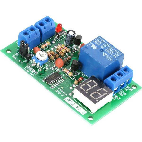 Modulo Timer, Modulo Relè, Alta Precisione, Regolabile, Prestazioni Stabili, Lunga Durata Per Uso Interno Ed Esterno-image