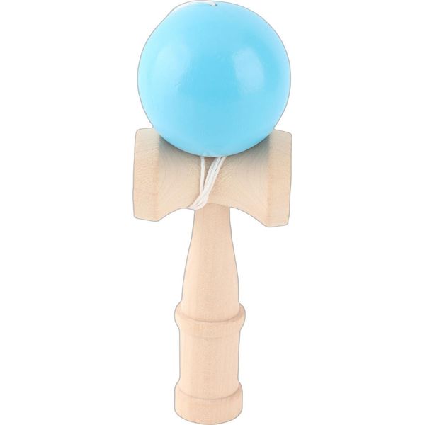 Kendama Giocattolo In Legno, Portatile, Migliora La Coordinazione Occhio-Mano Con Corda Per Interni Ed Esterni, Verde-image