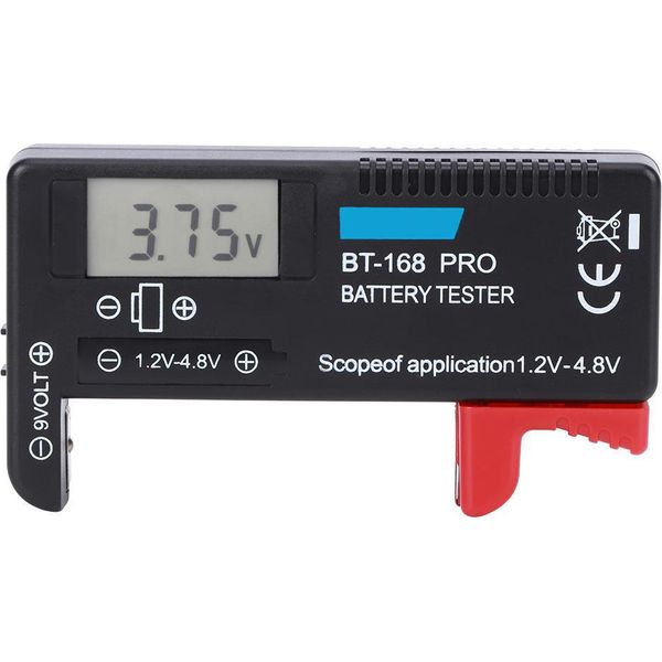 BT-168PRO Tester Digitale Lcd Per Batterie 1,2 V-4,8 V Tester Per Piccole Batterie A Bottone-image