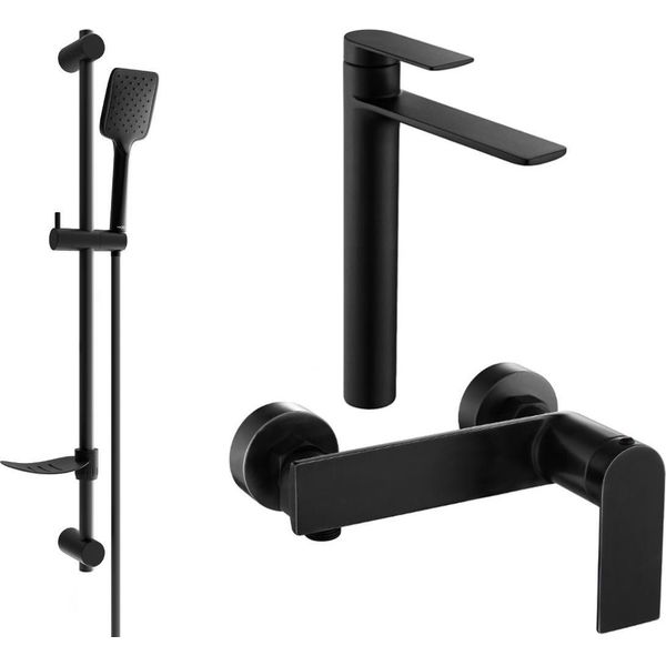 Mexen Zero DF62 Set Doccia, Nero - 71114DF62-70-image