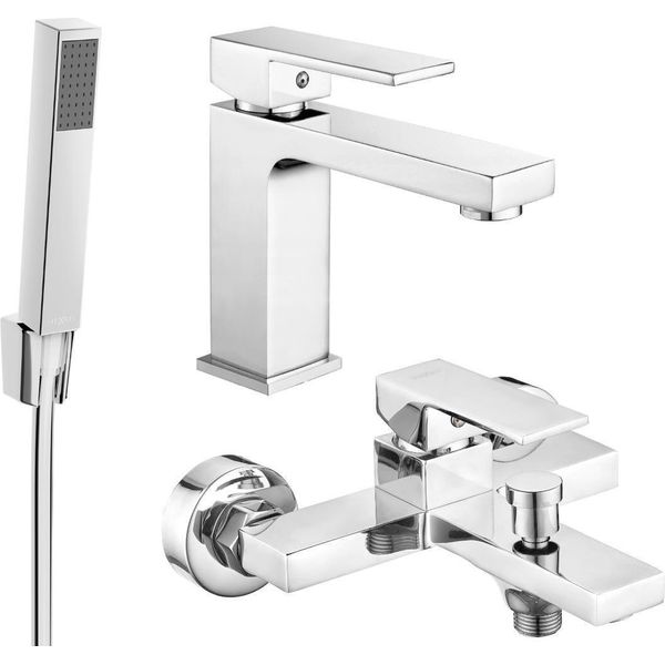 Mexen Uno R77 Set Vasca, Cromo - 71403R77-00-image
