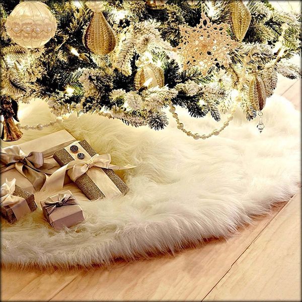 Base Per Albero Di Natale Bianca Da 90 Cm Copertura Per Albero Di Natale Deco Christmas-image
