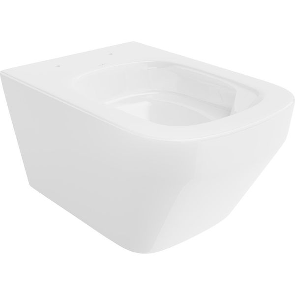 Mexen Riva Wc Tazza Rimless Tornado, Bianco Lucido - 3363XX00T-image
