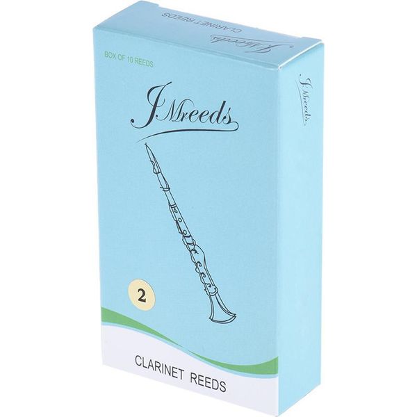 Ance Di Bambù Per Clarinetto In Sib Tradizionale, Spessore 2.0, Confezione Da 10 Pezzi-image