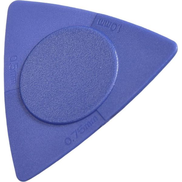 Plettri Per Chitarra Con Diversi Spessori, Accessori Per Strumenti Musicali, 0,5/0,75/1,0 Mm, Blu-image