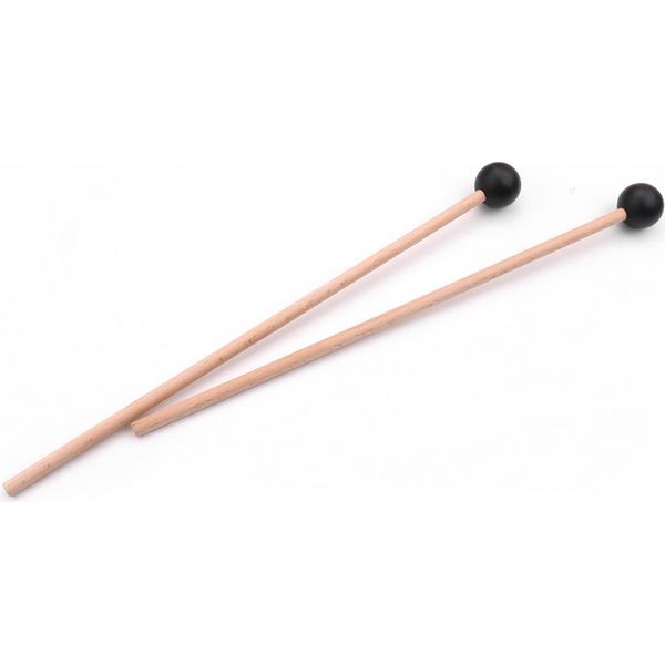 1 Paio Di Mazze Professionali Per Xilofono E Marimba, Bacchette, Parti Per Percussioni, Lunghezza 365 Mm-image