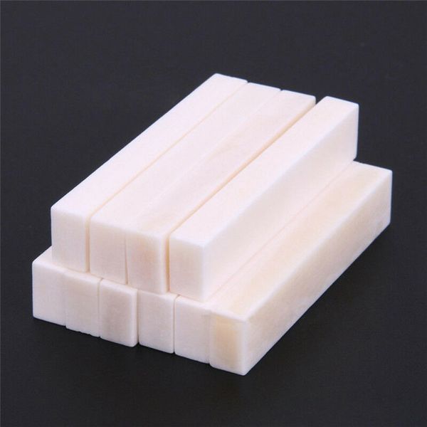 3PCS Chitarra Dadi Ossei Vuoti Per Basso Elettrico Mandolino Banjo Ukulele 52X6X10Mm Portatile-image