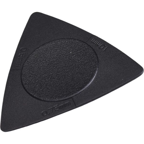 Plettri Per Chitarra Con Diversi Spessori, Accessori Per Strumenti Musicali, 0,5/0,75/1,0 Mm, Nero-image