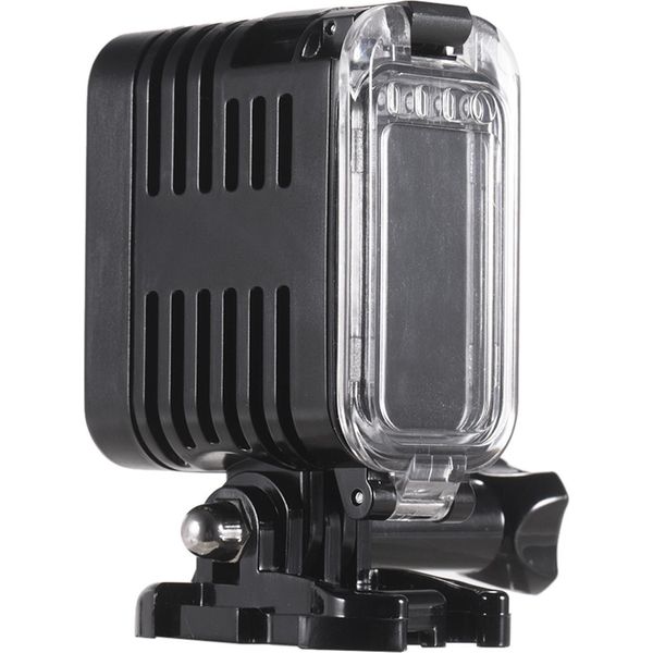 Luce Video Led Impermeabile, Subacquea, 5500-6000 K, 300 Lux, Subacquea, Grandangolo 30 M, Ricarica Micro Usb Per Gopro Hero 7, 6, 5, 4, 3+, 3 Session E Altre Action Camera Di Dimensioni Simili-image
