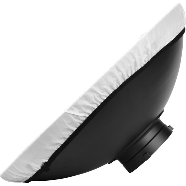 Riflettore Fotografico Da Studio Beauty Dish Da 16 Pollici Con Morbido Panno A Nido D'ape Per Flash Speedlite Con Attacco Bowens (Superficie Interna Argentata)-image
