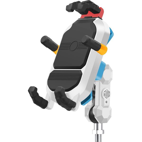 Supporto Per Telefono Da Moto, Impermeabile, Antifurto, Ruotabile A 360°, Vite M8 Per 3,5-6,5 Pollici-image