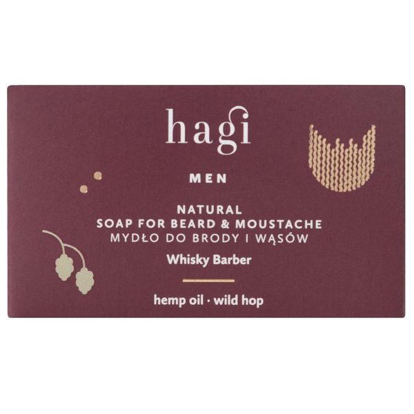 Hagi Sapone Naturale Per Barba E Baffi Whisky Barber, 100G-image