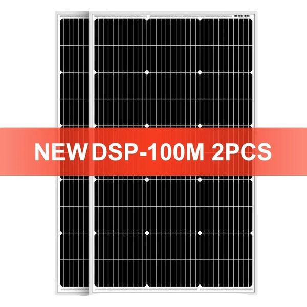 Pannello Solare, Potenza Erogata 100 W, Silicio Monocristallino, 200 W-image