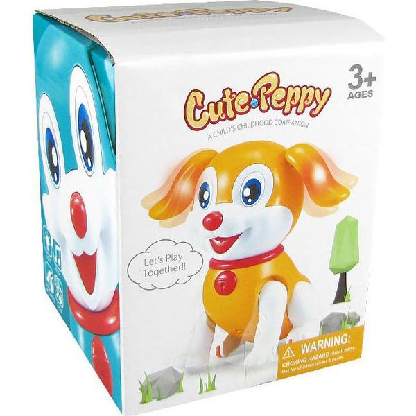 Cane Robot Giocattolo Che Cammina Elettronica Cucciolo Animale Domestico Alimentato A Batteria Giocattolo Educativo Interattivo Per I Bambini-image
