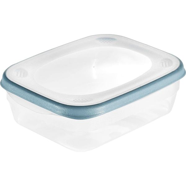 Keeeper 1079368000000 Keeeper Vaso Per Alimenti "Franco"", 1,2 Litri, Quadrato, Blu"-image