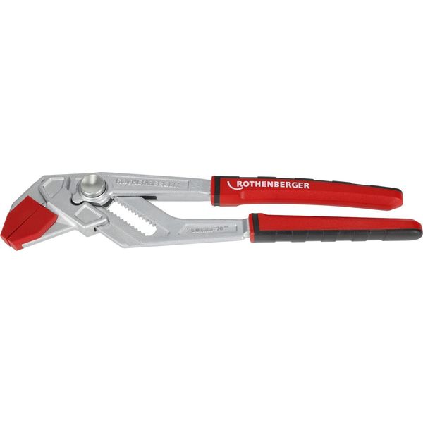 Pinza Per Chiavi Rofast Lunghezza 320 Mm Larghezza Di Serraggio 0 - 55 Mm Impugnatura A 2 Componenti Con Ganasce Di Protezione-image