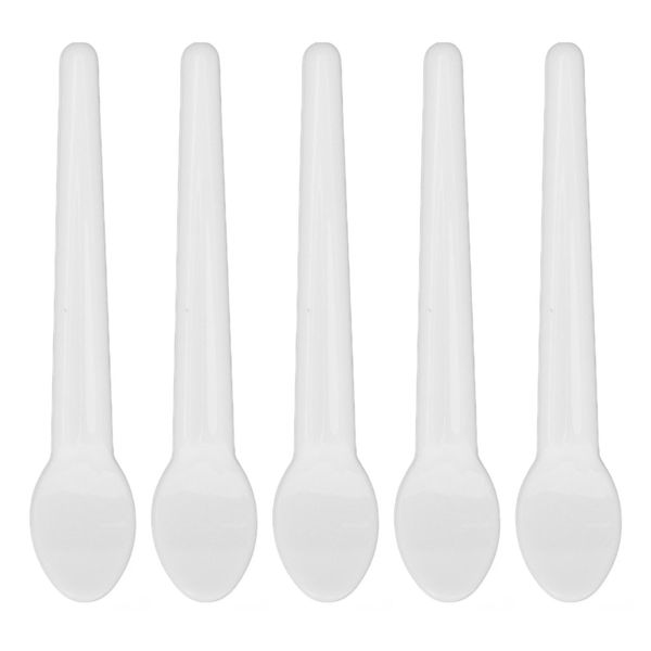 50 Spatole Per Creme Cosmetiche, Piccole Spatole Lavabili A Forma Di Cucchiaio Per Creme Per Occhi E Colla Per Unghie-image