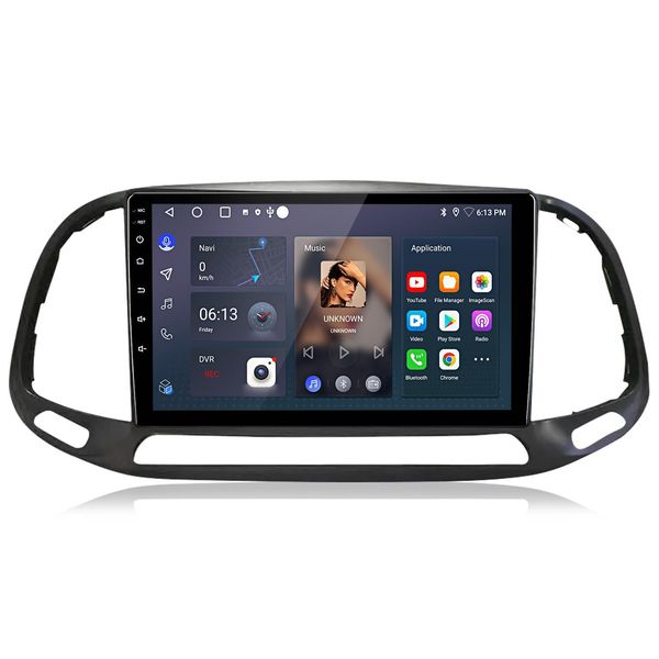 9'' Carplay Autoradio Android 15 Per Fiat Dablo 2015-2019 Wifi Bt Gps Navi Bt Dab+ Swc Usb Dsp 8-Kern 4GB+64GB-image