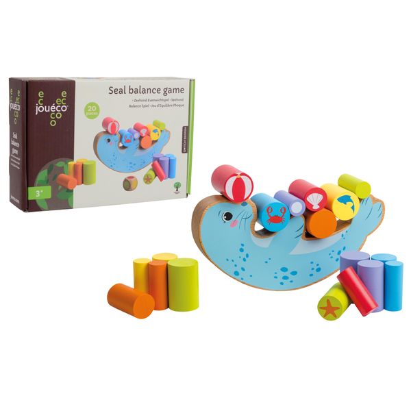 JouéCo® Gioco D'equilibrio Con Sigillo In Legno-image