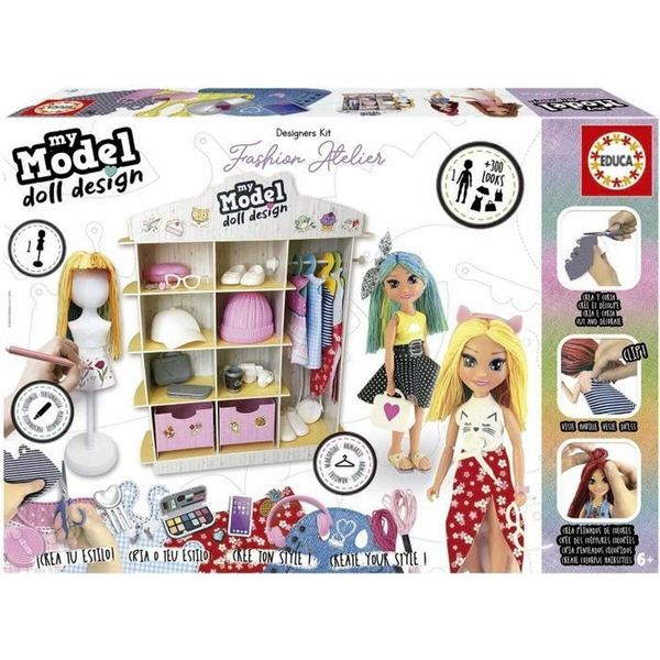 Set Creativo, Educa, Il Mio Modello, Design Di Bambole, Studio Di Moda-image