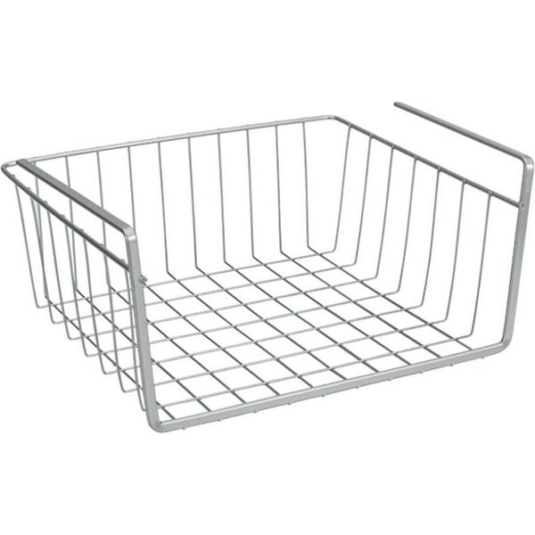 Metaltex Cestino Portaoggetti Kanguro Da Appendere 50 X 26 Cm Metallo Argento-image