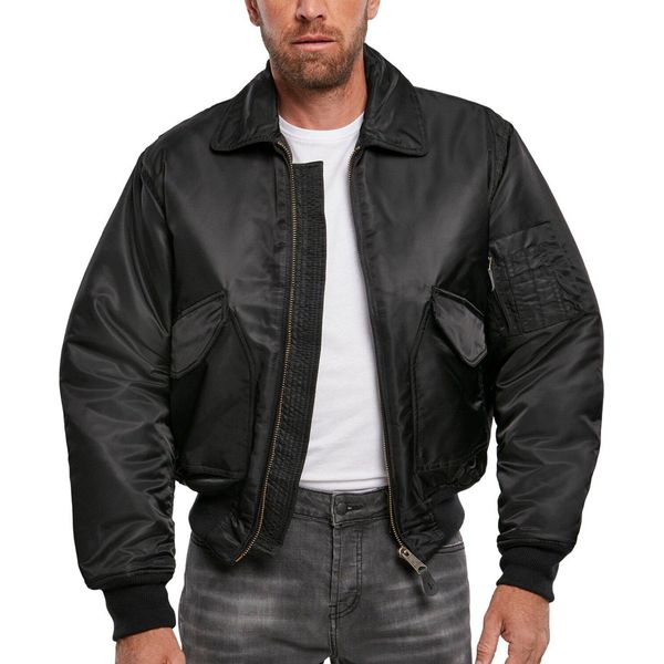 Brandit - Giacca Di Volo Cwu Bomber Nero - 5XL-image