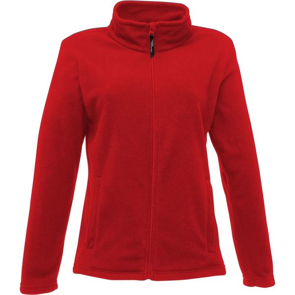 Regatta Damen Mirofleece-Jacke / Fleece-Jacke RW3192 (38 De) (Rot)-image