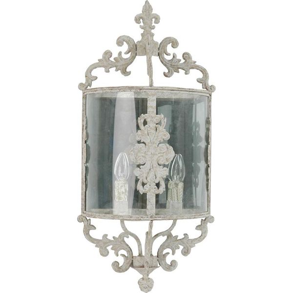 Clayre & Eef Applique 33X19X72 Cm Ferro Beige-image