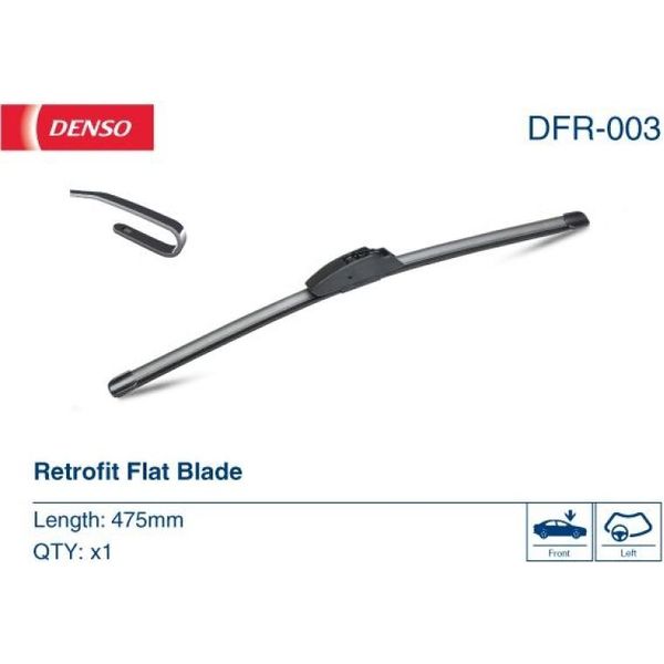 Denso Spazzola Tergicristallo, Lato Passeggero, Lato Conducente DFR-003-image