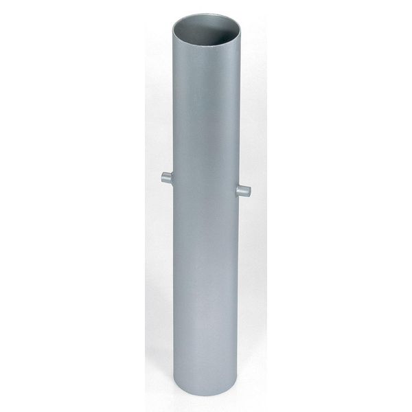 Alberts 774646 Presa A Terra Per Pali Di Sbarramento Rotondi, Passau E Bella, Da Inserire Nel Calcestruzzo, Zincato A Caldo, Per Pali Ø 60 E 76 Mm-image