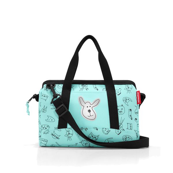 Reisenthel Borsa A Tracolla Borsetta Allrounder Kids Cats And Dogs Mint Menta-image