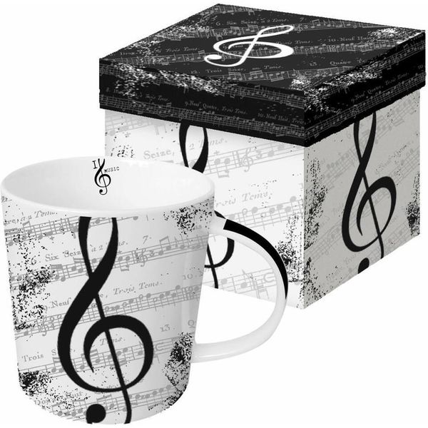 Ppd Trend Mug I Love Music, In Confezione Regalo, Tazza, Tazza Da Tè, Tazza Da Caffè, 350 Ml, 602612-image