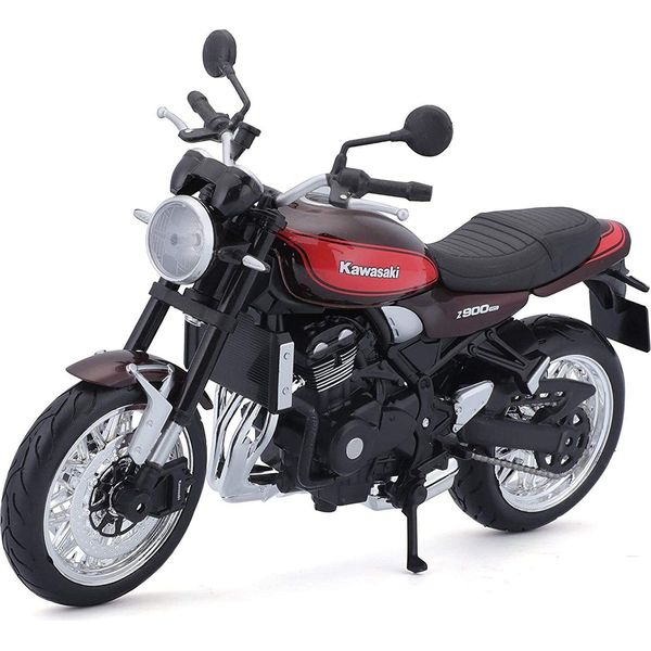 Maisto 5-18990 - Modellino Di Moto - Kawasaki Z900RS (Nero-Rosso, Scala 1:12)-image