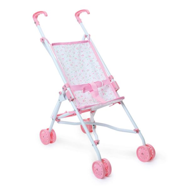 Petitcollin Petites Fleurs Carrozzina Pieghevole (Per Bambole Fino A 52 Cm)-image