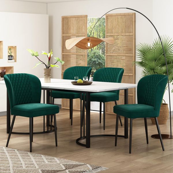 Flieks Gruppo Tavolo Da Pranzo 5 Pezzi, Tavolo Da Pranzo Con 4 Sedie Da Pranzo, Set Tavolo Da Pranzo Sala Da Pranzo Con 4 Sedie, Set Tavolo Cucina Con 4 Sedie-image