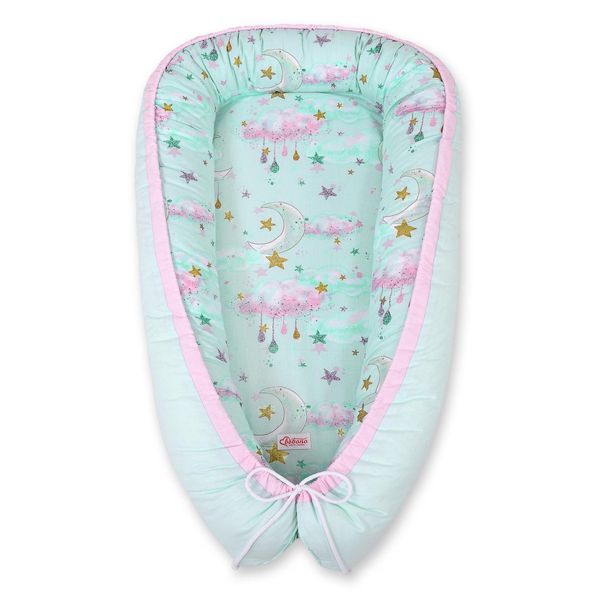 Coperta Premium Double-Face Bobono - Lune Di Menta-image